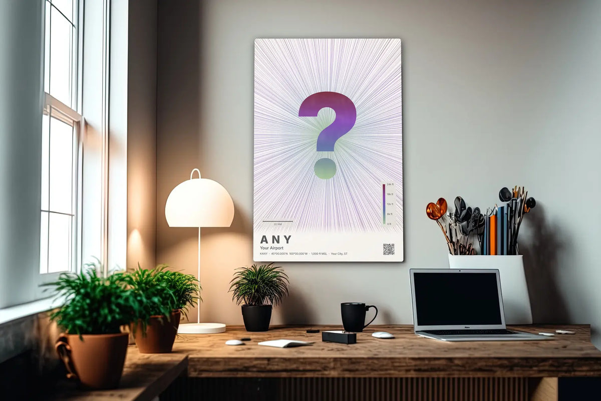 Custom airport print — Prism theme · Light in office setting [hotspot:55]