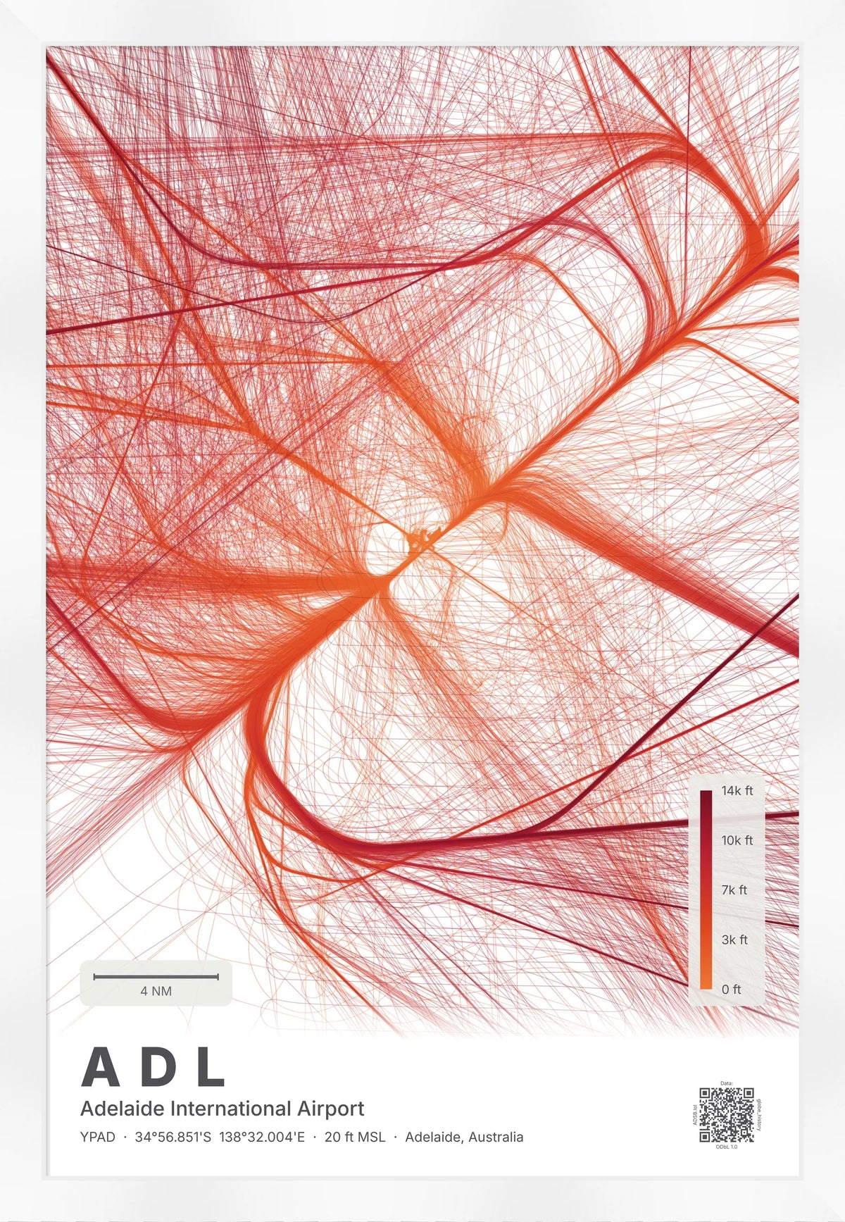 ADL flight path map — Inferno theme · Light [material:framed_white]