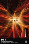 PIT flight path print — Inferno theme · Dark