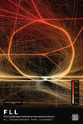 FLL flight path map — Inferno theme · Dark