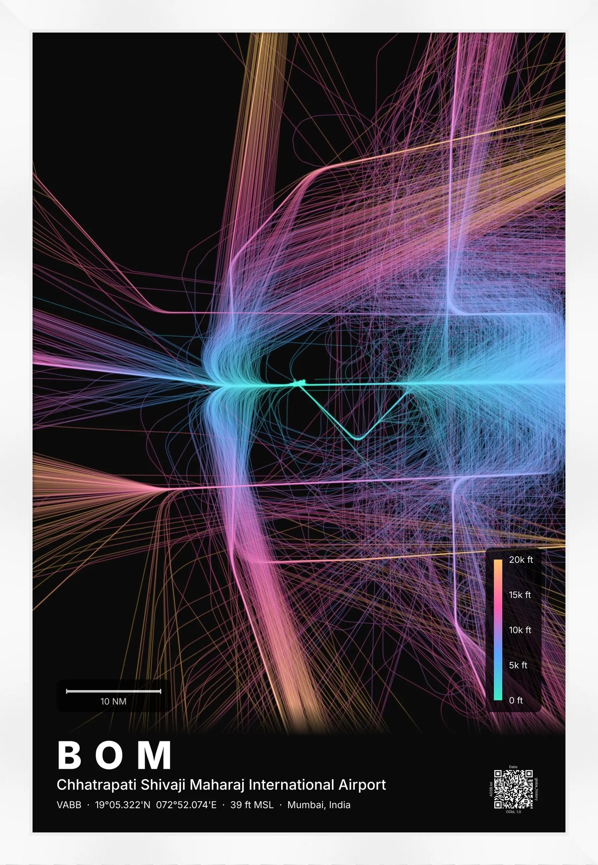BOM flight path map — Aurora theme · Dark [material:framed_white]