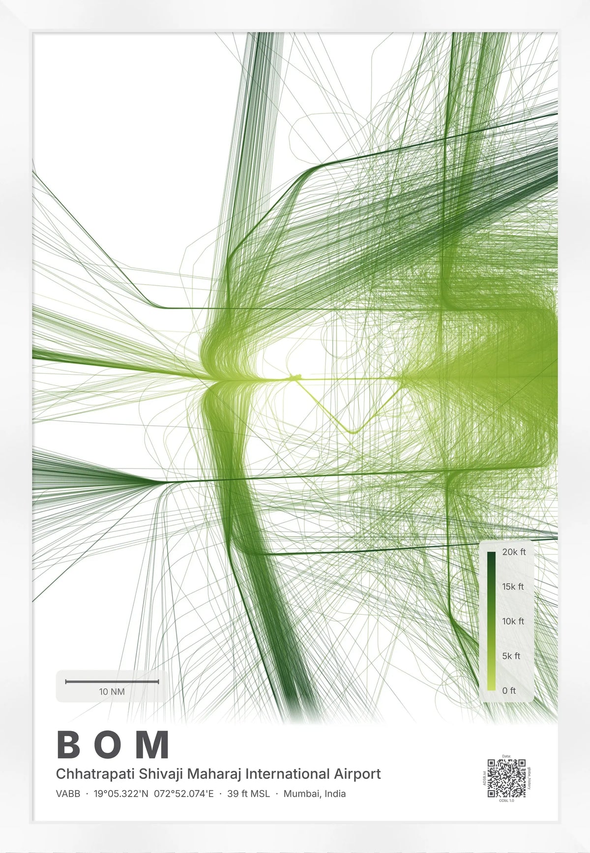 BOM flight path map — Citrus theme · Light [material:framed_white]