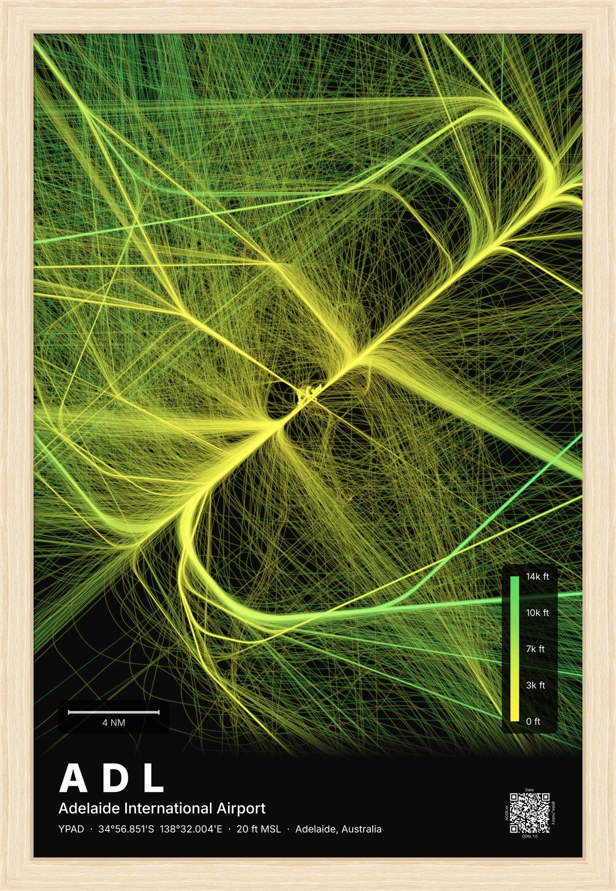 ADL flight path map — Citrus theme · Dark [material:framed_natural]