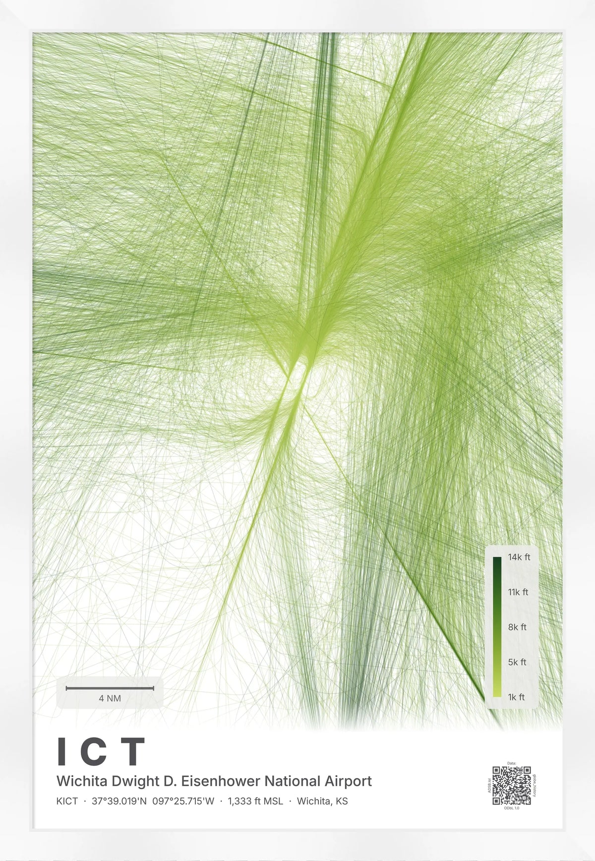 ICT flight path map — Citrus theme · Light [material:framed_white]
