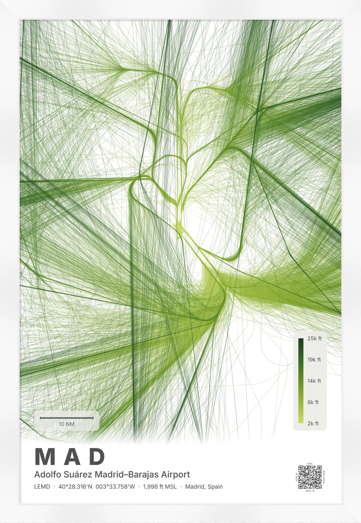 MAD flight path map — Citrus theme · Light [material:framed_white]