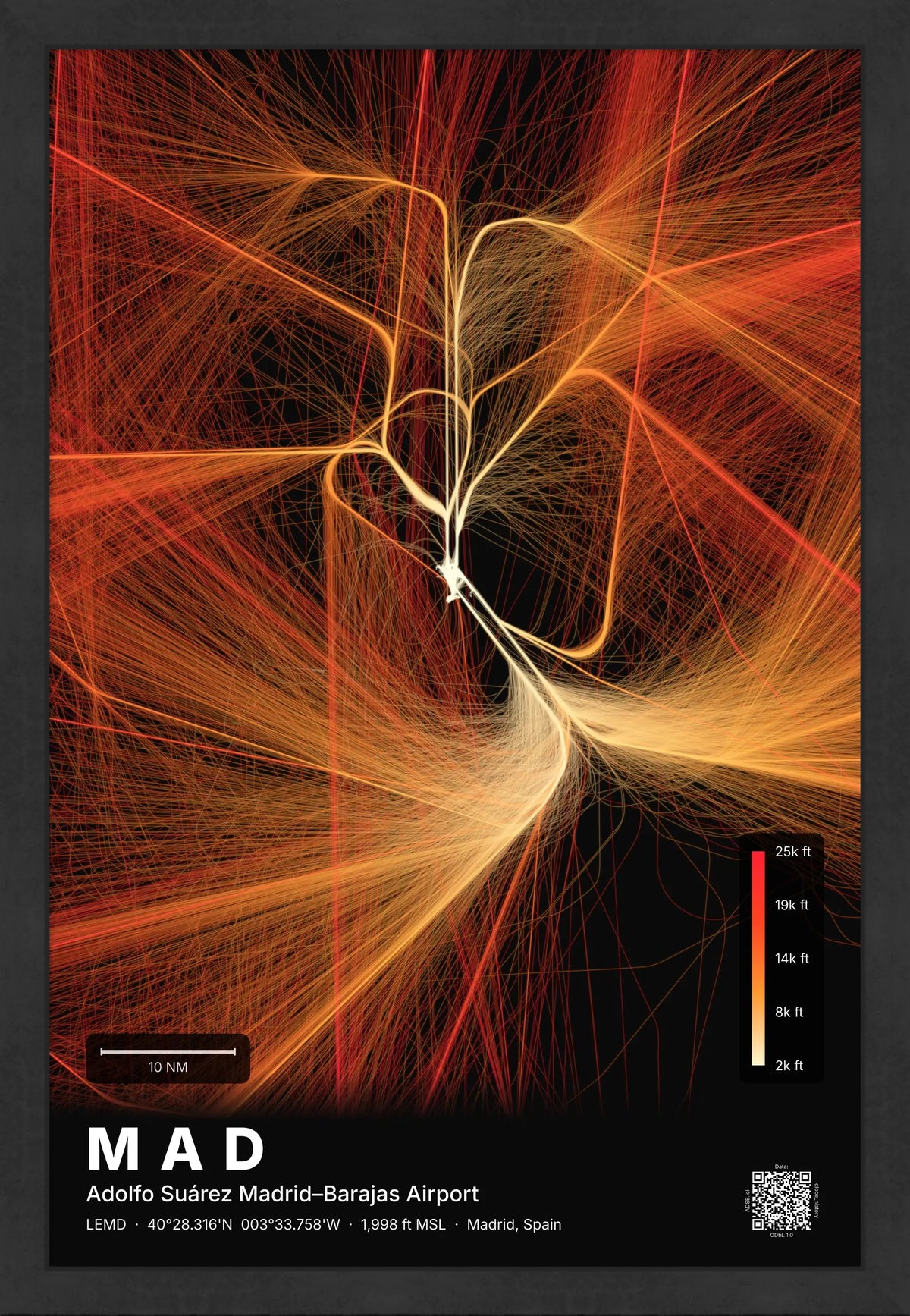 MAD flight path map — Inferno theme · Dark [material:framed_black]