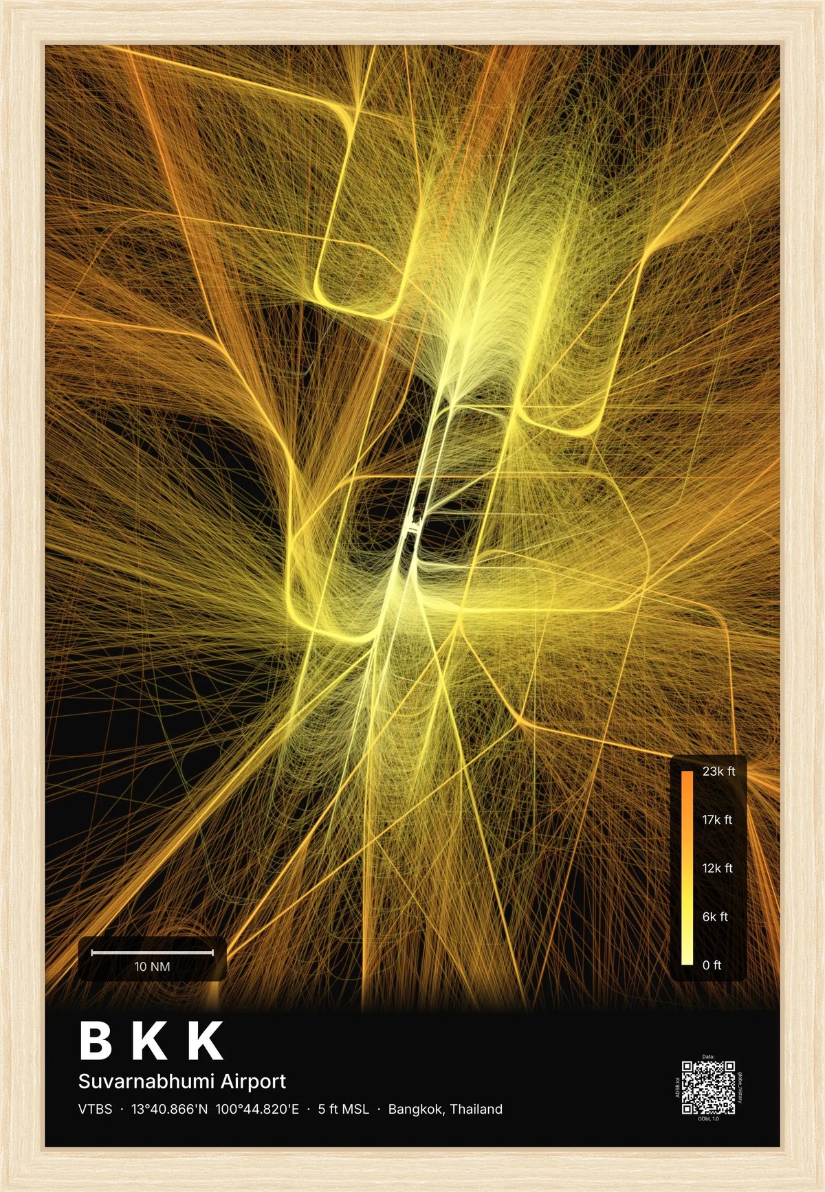 BKK flight path map — Solana theme · Dark [material:framed_natural]