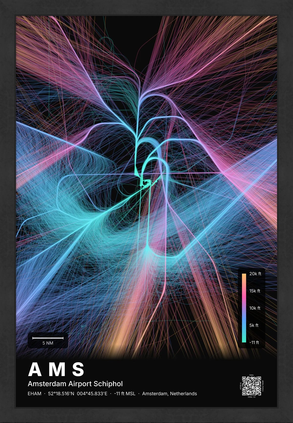 AMS flight path map — Aurora theme · Dark [material:framed_black]