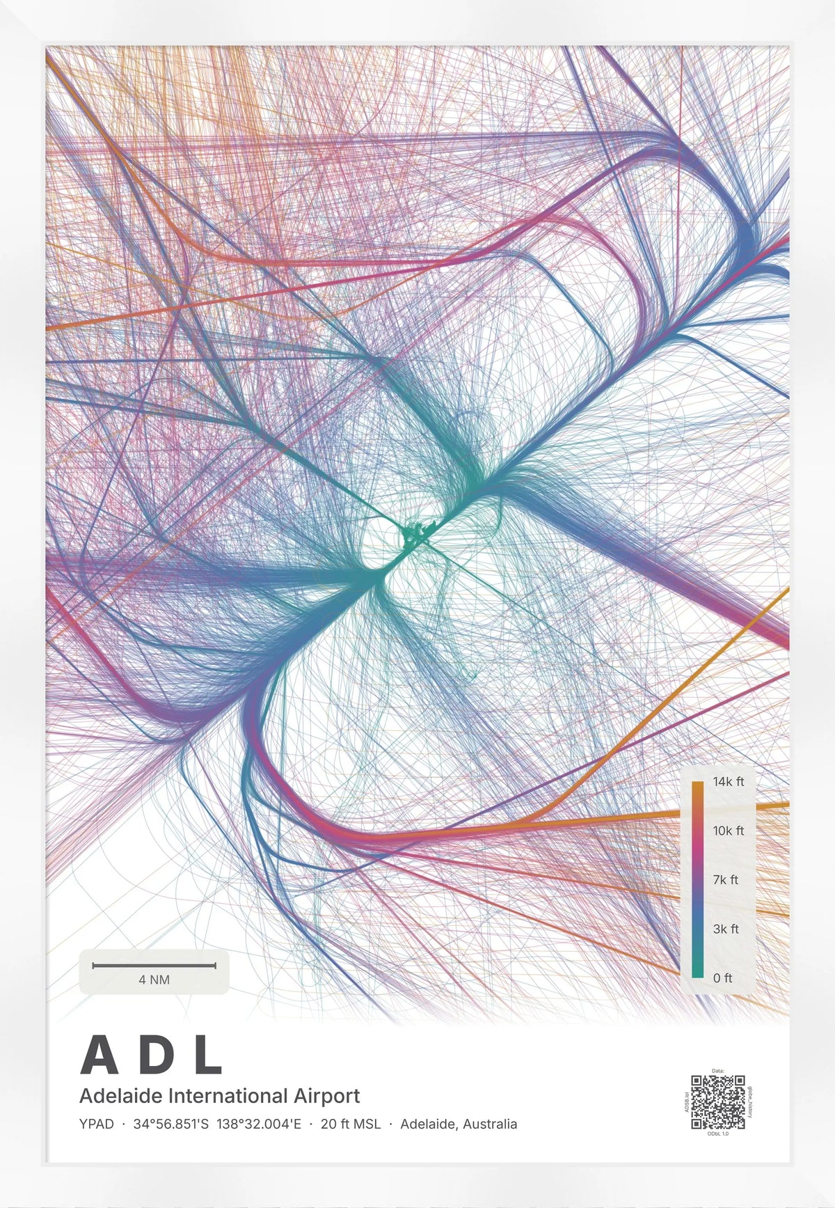 ADL flight path map — Aurora theme · Light [material:framed_white]