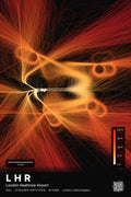 LHR flight path map — Inferno theme · Dark