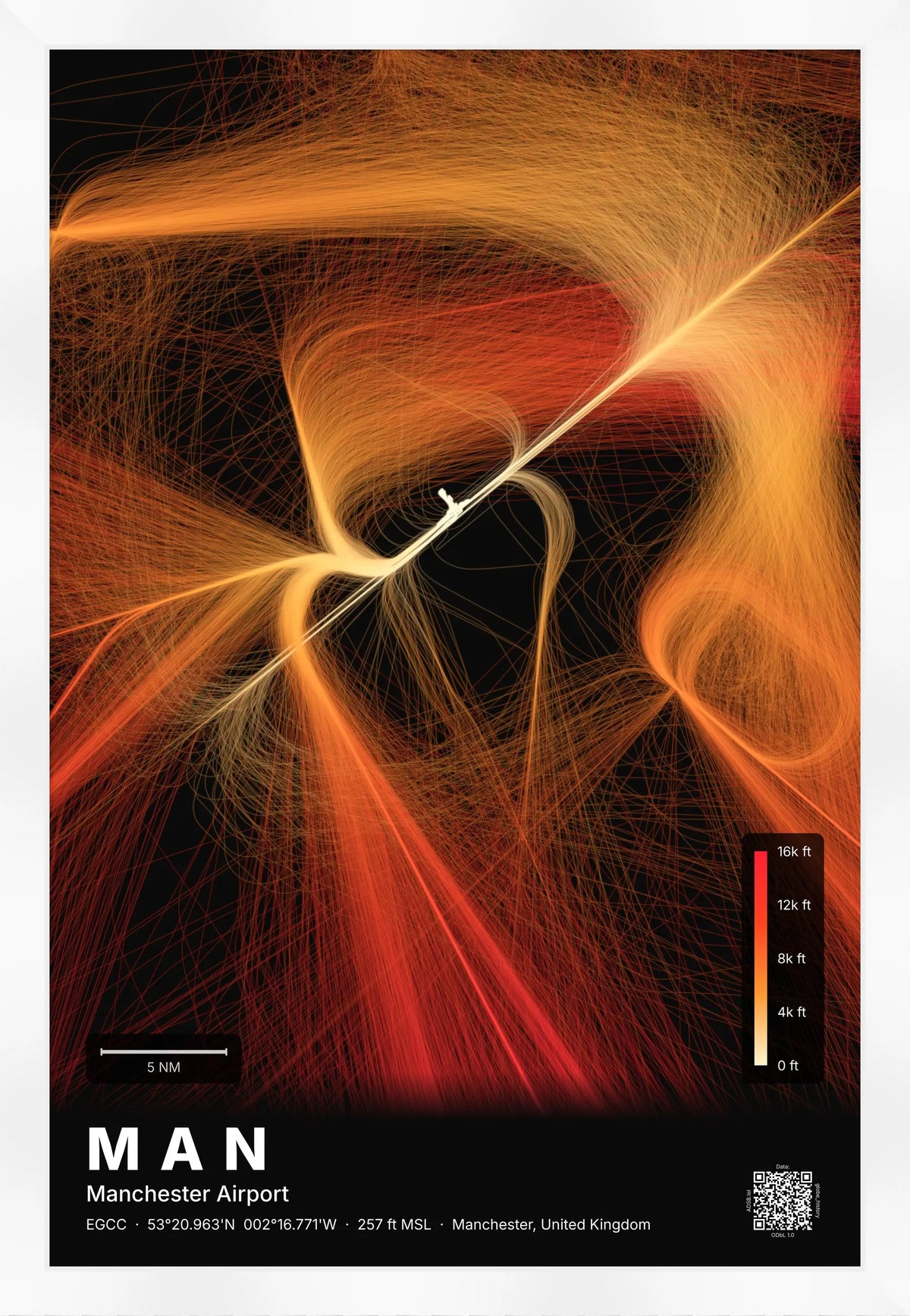 MAN flight path map — Inferno theme · Dark [material:framed_white]