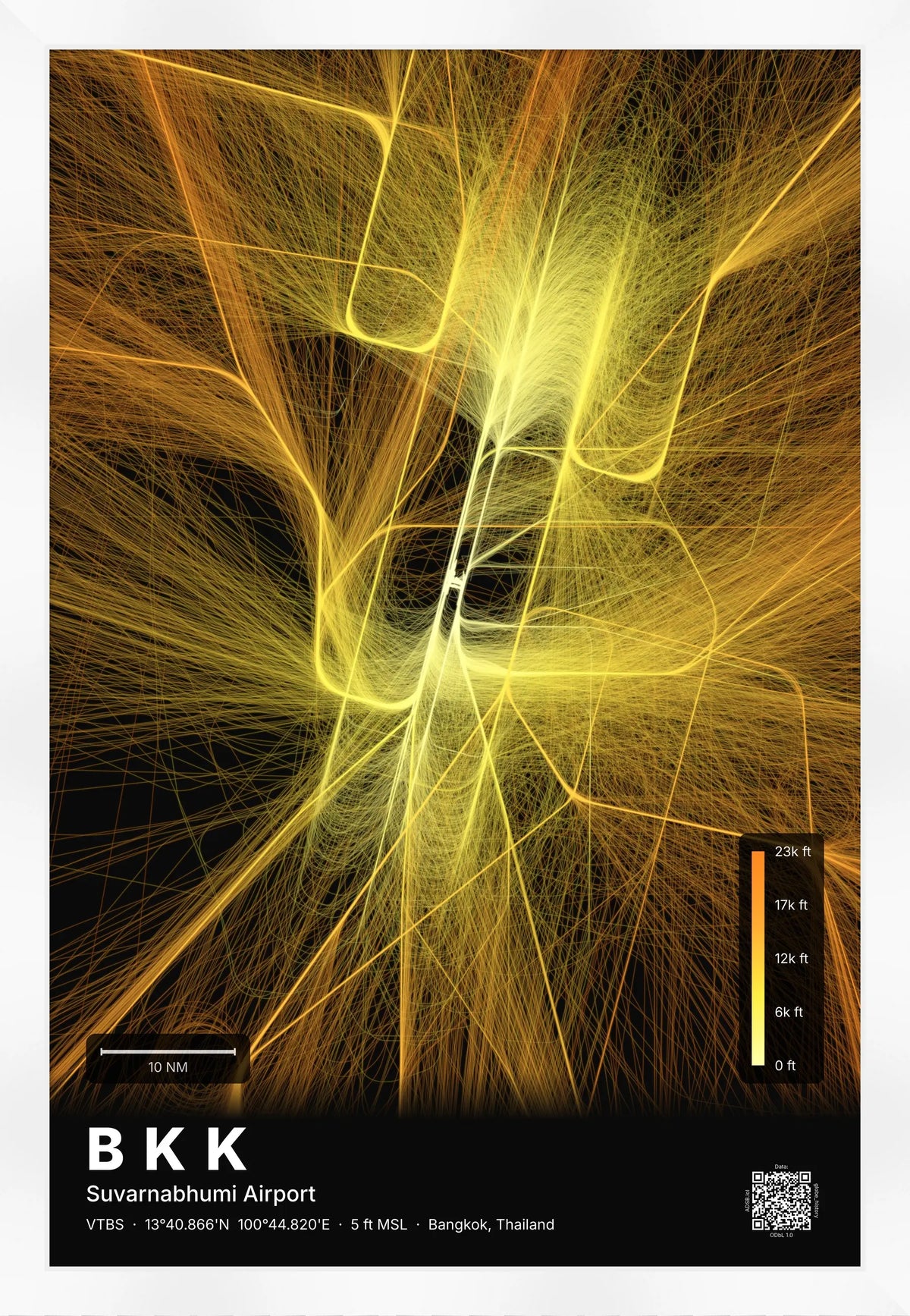 BKK flight path map — Solana theme · Dark [material:framed_white]