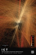 ICT flight path map — Inferno theme · Dark