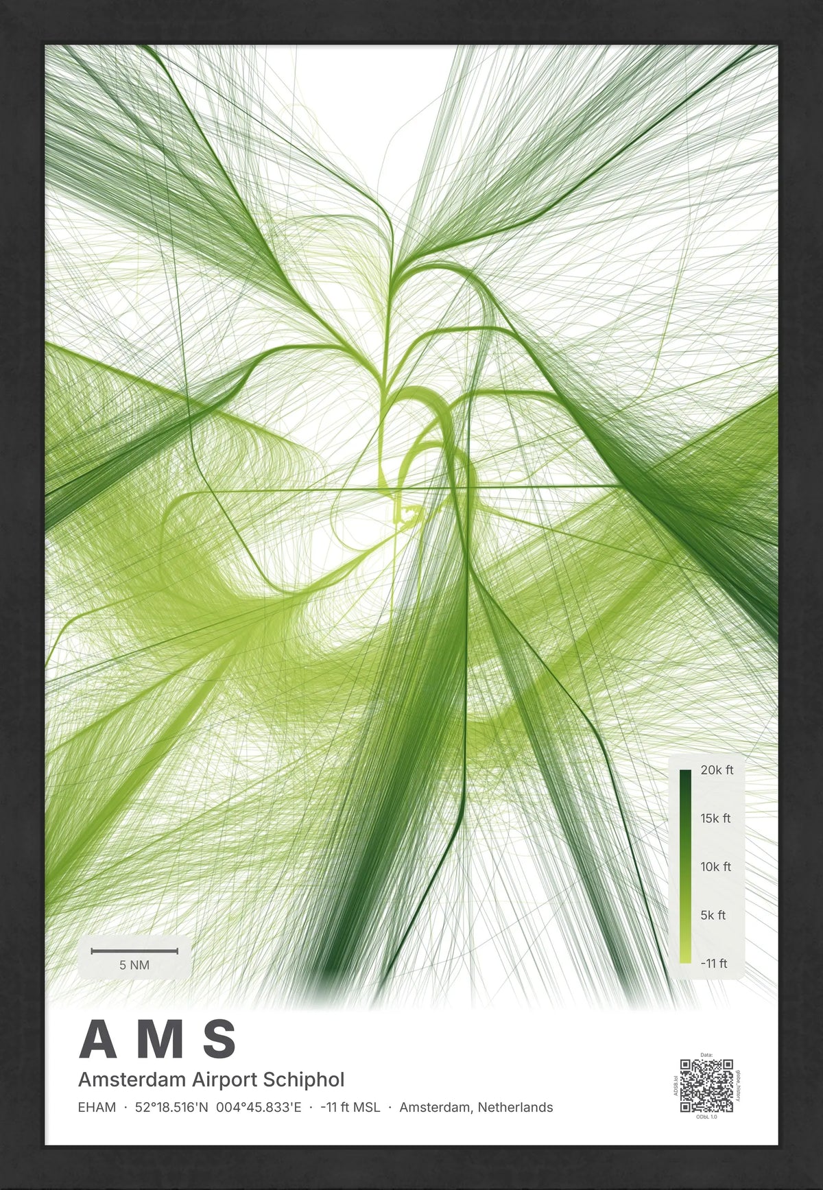AMS flight path map — Citrus theme · Light [material:framed_black]