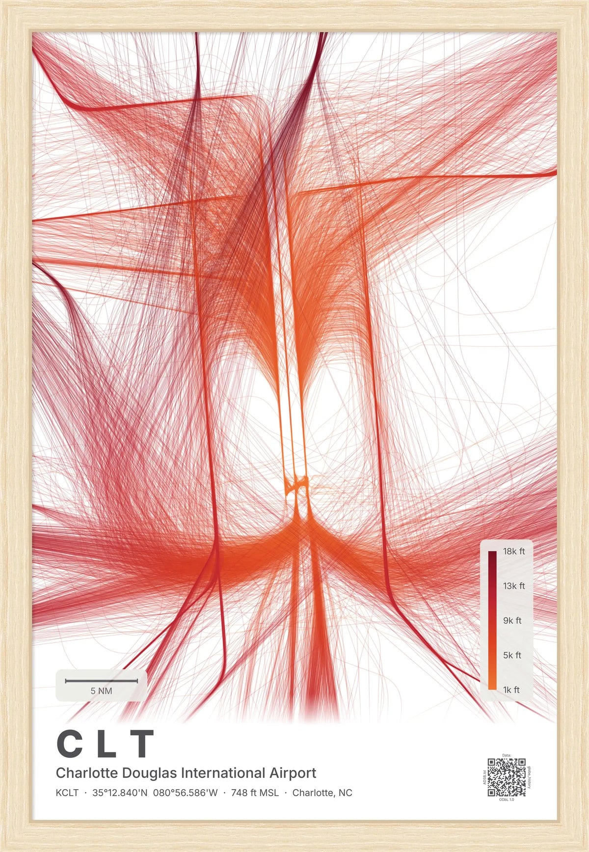 CLT flight path map — Inferno theme · Light [material:framed_natural]