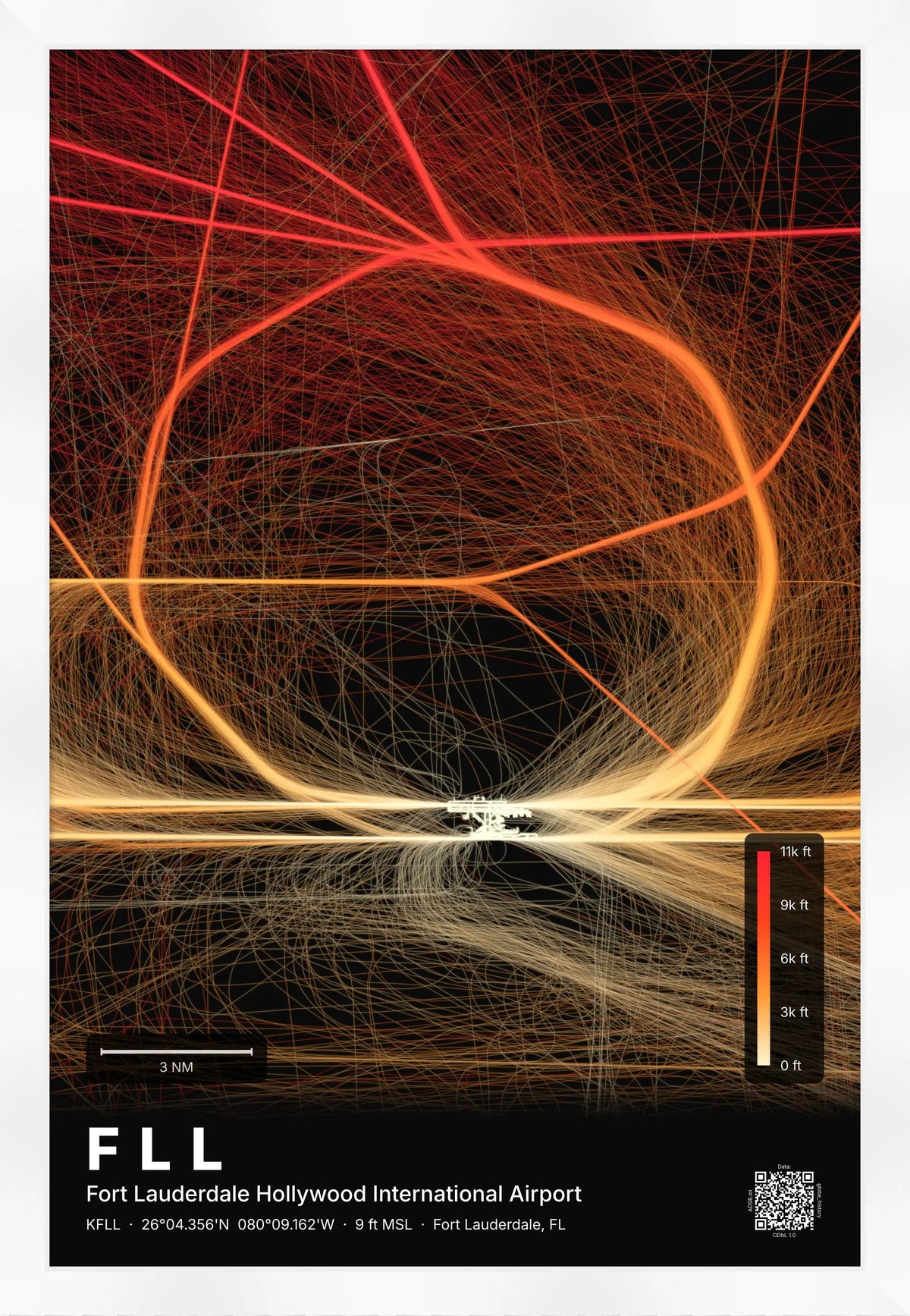 FLL flight path map — Inferno theme · Dark [material:framed_white]