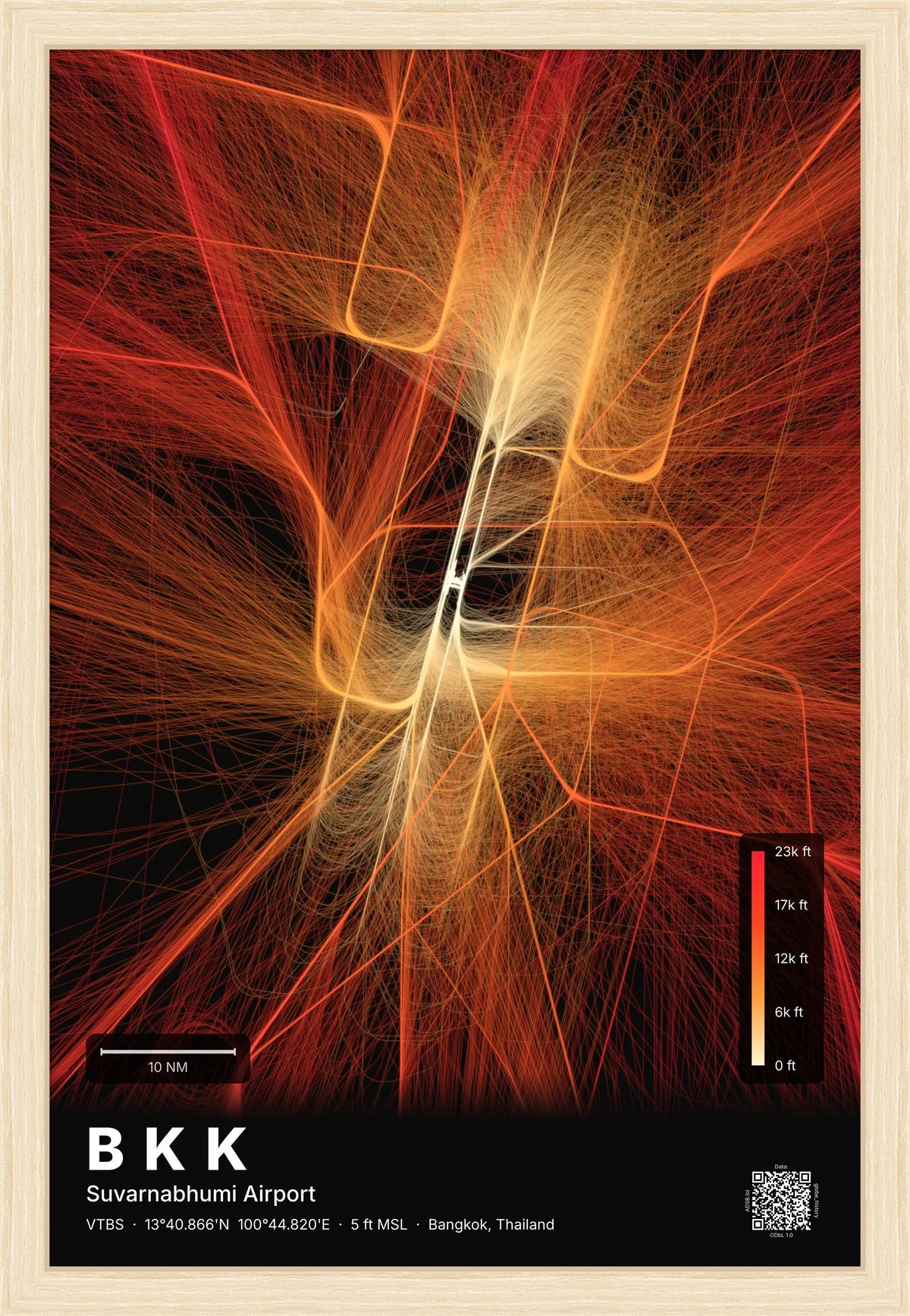 BKK flight path map — Inferno theme · Dark [material:framed_natural]