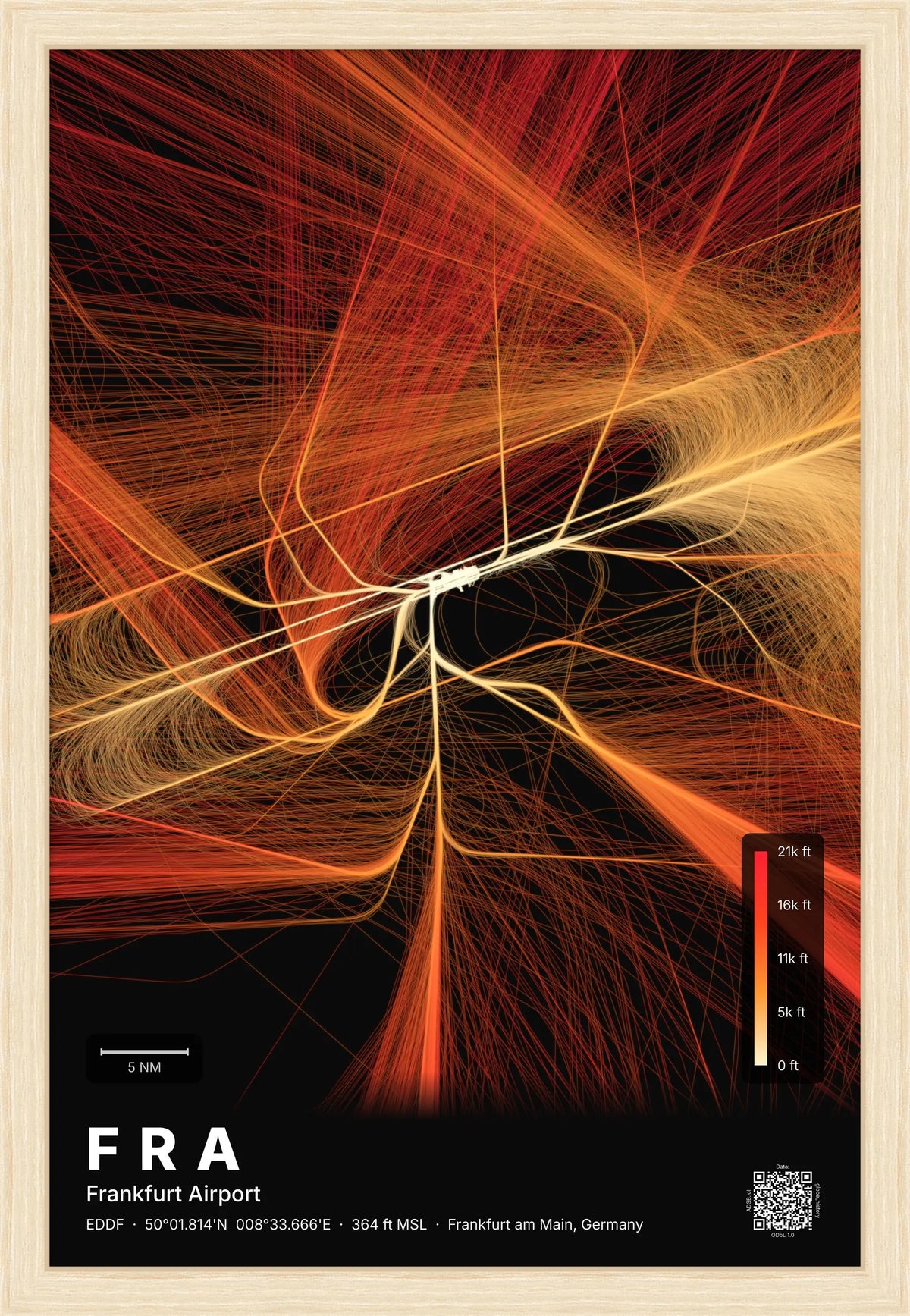 FRA flight path map — Inferno theme · Dark [material:framed_natural]