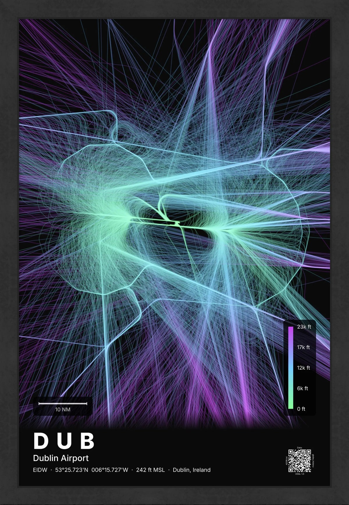 DUB flight path map — Prism theme · Dark [material:framed_black]