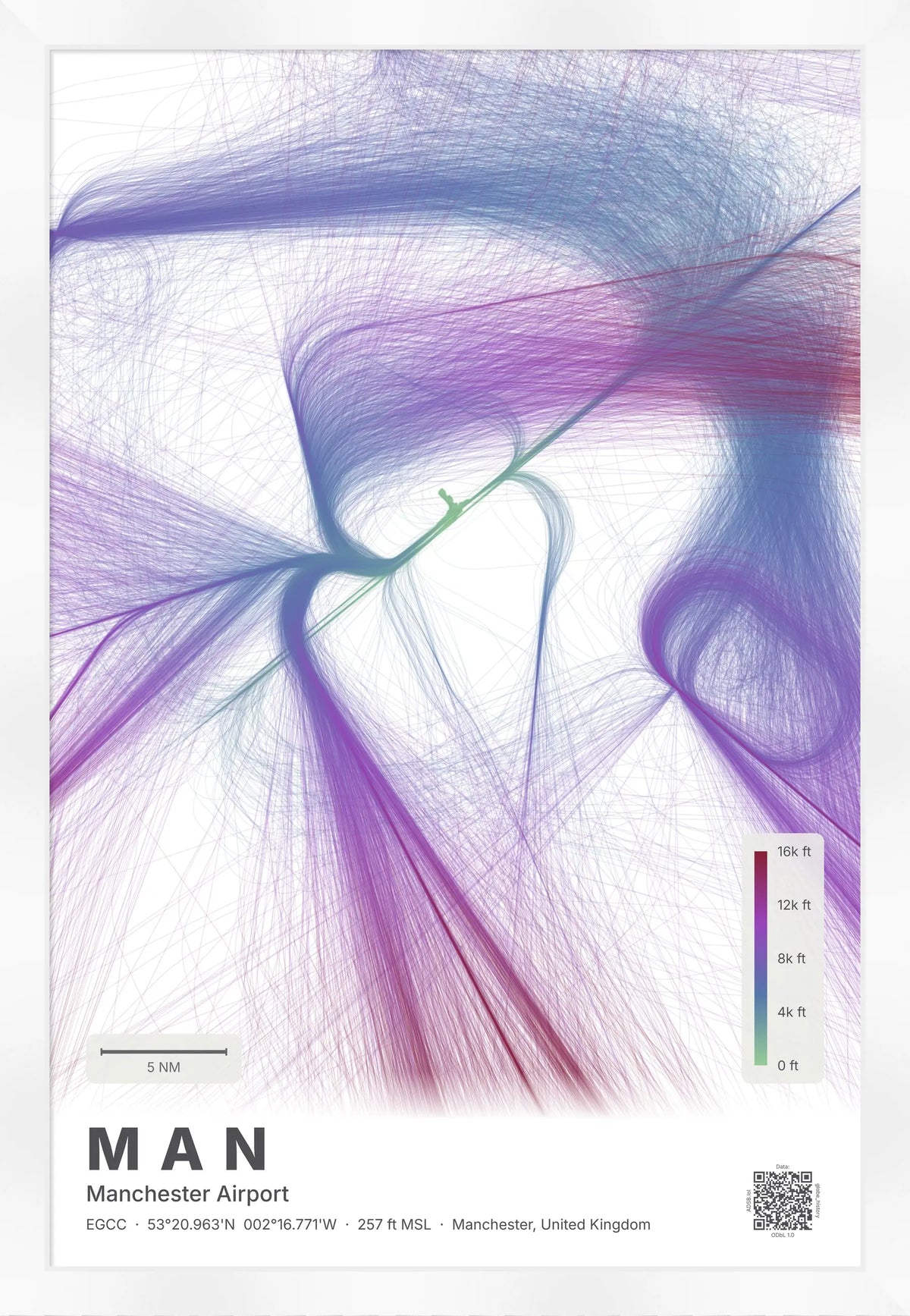 MAN flight path map — Prism theme · Light [material:framed_white]