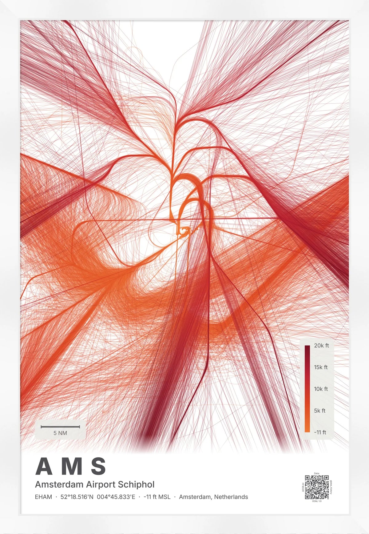 AMS flight path map — Inferno theme · Light [material:framed_white]