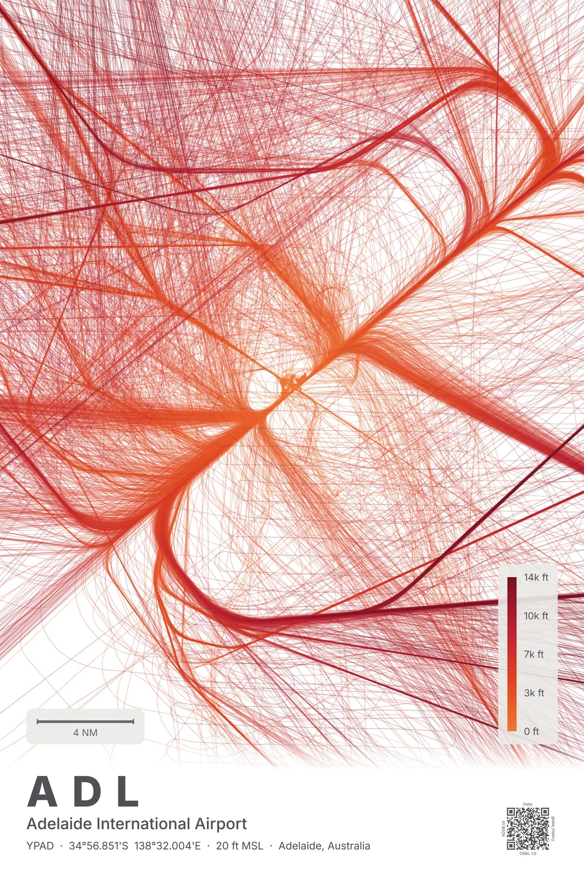 ADL flight path map — Inferno theme · Light