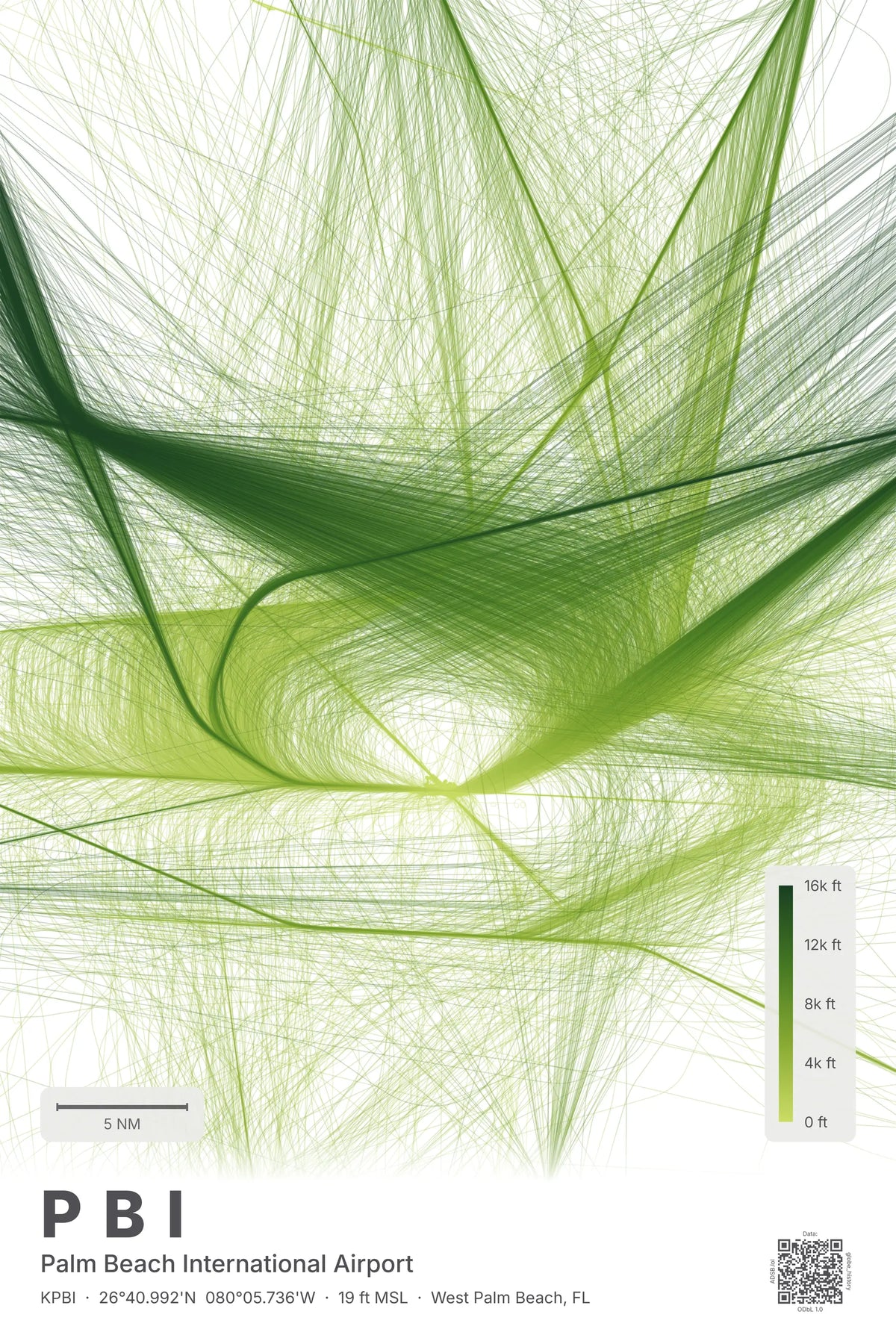 PBI flight path print — Citrus theme · Light
