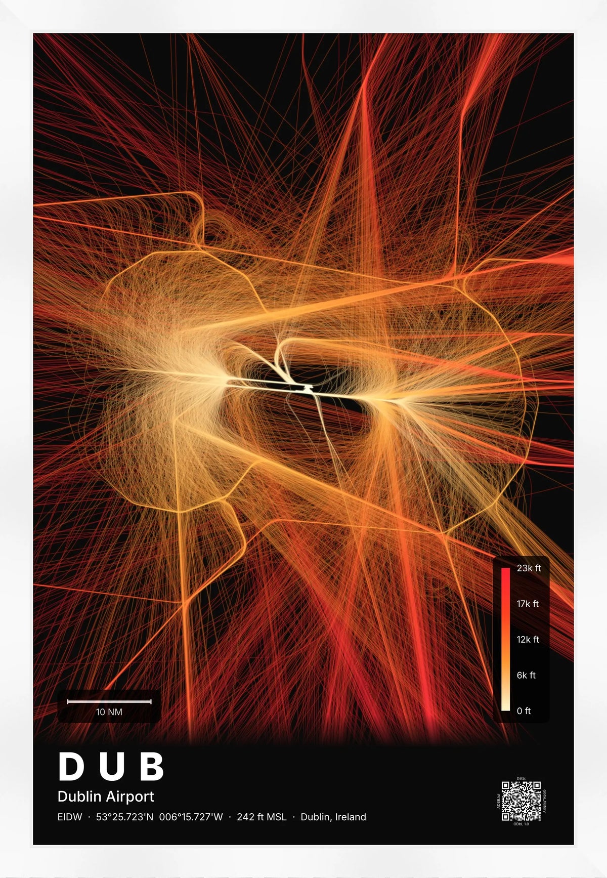 DUB flight path map — Inferno theme · Dark [material:framed_white]