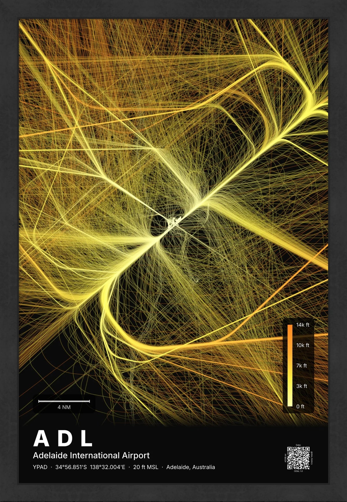 ADL flight path map — Solana theme · Dark [material:framed_black]